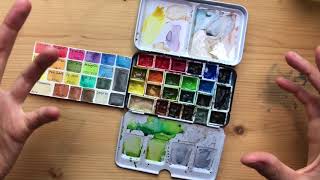 How To Choose A Great Watercolor Palette - A Look At My Field Kit