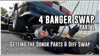Foxbody 4 Cylinder to 5.0 V8 SWAP in Detail! - Part 1 Donor Parts - S05E83