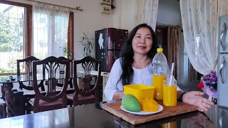 THEIHAI Juice Siam dan(Frooti) Mango Drinks || Mango Juice Recipe//Homemade Cold Drinks//Mizo Eisiam