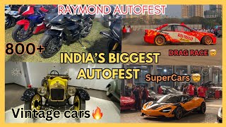 INDIA’S BIGGEST AUTOFEST IN THANE | SUPERCARS,VINTAGE CAR ,SUPERBIKE,DRAG RACE🔥