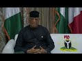 BROADCAST BY HIS EXCELLENCY GOVERNOR UMO ENO ON THE DEMISE OF HIS WIFE, HER EXCELLENCY, MRS UMO ENO