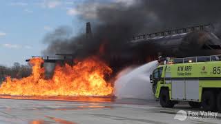 Aircraft Rescue and Fire Fighting (ARFF) Training | Fox Valley Technical College