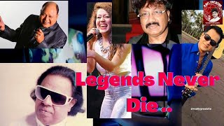 Legends Never Die … #ravindrajain #mdaziz #shravanrathod  @nehakakkar
