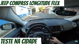 JEEP COMPASS LONGITUDE 2.0 FLEX 2020 | TESTE NA CIDADE