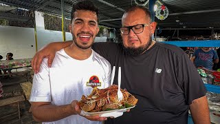 Yuca Frita MORTAL, @ArayaVlogs visita El Salvador 🇸🇻 📍Izalco