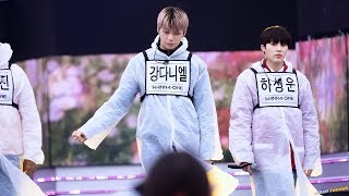 180404 강다니엘 Kang Daniel 워너원 Wanna One '너의 이름을 I'll Remember' @울산 쇼챔피언 리허설 4K 60P 직캠 by DaftTaengk