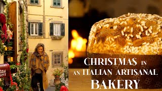 PANETTONE in an ITALIAN ARTISANAL BAKERY \u0026 CHRISTMAS in CORTONA, TUSCANY