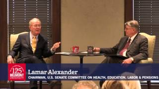 Senator Lamar Alexander speaks on Education Legislation