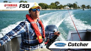 Stessco Catcher 449 Powered By Yamaha F50 Four-Stroke Outboard