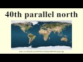 40th parallel north