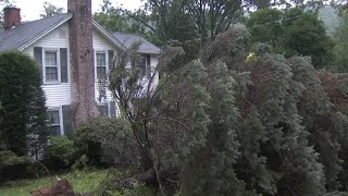Clean up continues in western Connecticut after severe storms
