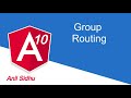 Angular tutorial # Group Routing