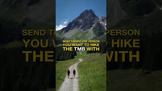 Want to hike the TMB? | Link to full video 👇