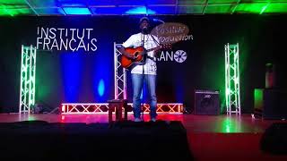 Ampora ku mutima by Samputu (Acoustic cover by Nelson) at Isaano Arts Festival 2018