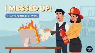 How to Apologize in English at Work (Stop Saying Sorry!)