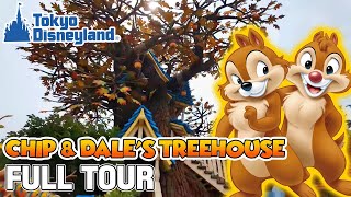 Chip and Dale’s Treehouse Full Tour - Tokyo Disneyland