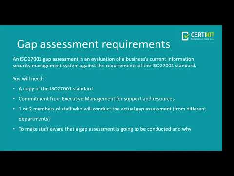 How to conduct a successful gap analysis for ISO27001:2022