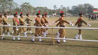 74th Republic day parade ,NCC  JNV, Sivasagar