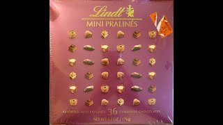 Lindt 36 Assorted Mini Pralines Exquisite Chocolates Review