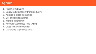 Subtyping and inheritance (ADAP C03, winter 2021/22)