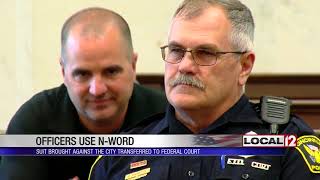 Legal battle over discipline of officers who used racial slurs goes to federal court