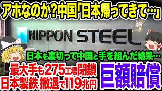 日本の技術を盗んで世界中に販売した結果…とんでもない数の工場が大量閉鎖＋日本政府の巨額賠償に中国沈没寸前【ゆっくり解説】