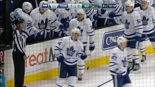 Nylander dodges Burns, sets up Matthews