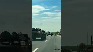 Streets of Romania Now #armylover #tanks #convoy