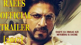 Raees Hindi Movie Official Teaser || 2016 || HD || SRK || Nawazuddin Siddiqui || Mahira Khan