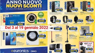 Volantino EURONICS  dal 3 al 19 gennaio 2022 #153