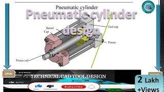 #tutorial #Nx cad advance Hydraulic cylinder design #nx part design in die use of cylinder #nx