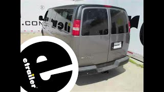 etrailer | DIY Install: Curt Trailer Hitch Receiver on your 2007 Chevrolet Express Van