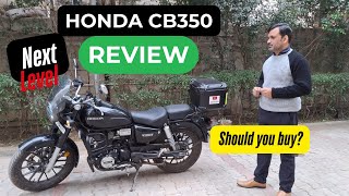 Honda CB350 Full Review || Better than RE?| होंडा की बुलेट!