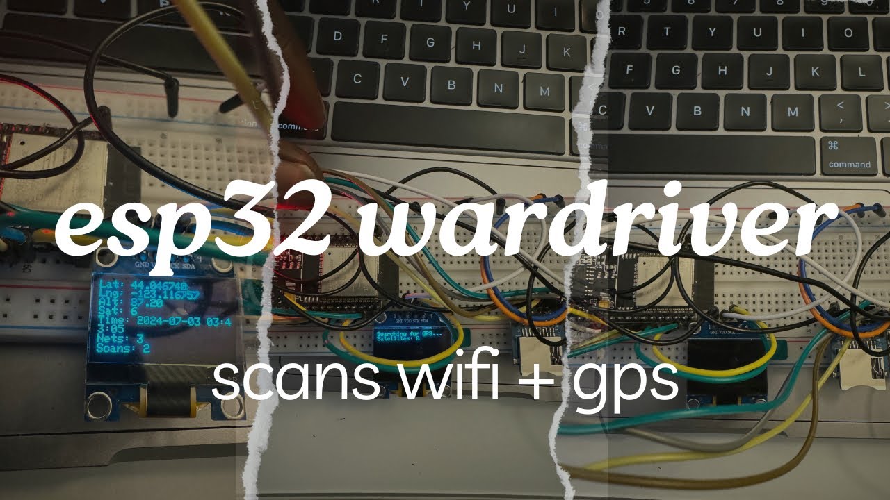 How To Make A Simple Esp32 Wardriver Youtube