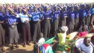 Kakuma two youths on New year service