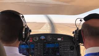 DA40NG Touch \u0026 Go Touggourt Algeria DAUK/TGR Part 2