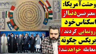 🔴 وحشت آمریکا: معترضین دنیا از اسکنانس خود  رونمایی کردند/ بریکس چگونه معامله خواهد شد؟