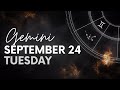 Gemini - Today Horoscope - September 24, 2024 - Daily Horoscope - Horoscope for Today