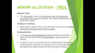 Memory Allocation - Slab Allocator