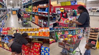 GROCERY SHOP WITH TIONA JAI AT BJ’s WHOLESALE CLUB | DID I STAY IN BUDGET OF $500???