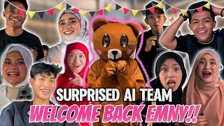 SURPRISED🎊AI TEAM EMNY COMEBACK!!  COMEL JE REACTION MEMASING🤏🏻