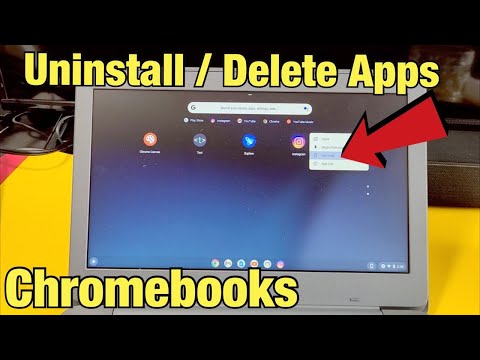 Chromebooks: cómo eliminar/desinstalar aplicaciones