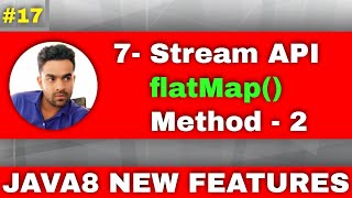 7.Stream API | Example of stream flatMap method| Explain about flatMap in java8 | #CodingTrix.