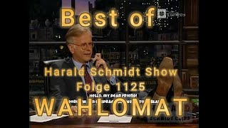 Harald Schmidt Show - Best of Folge 1125 - Harald spielt die erste Version des Wahlomats