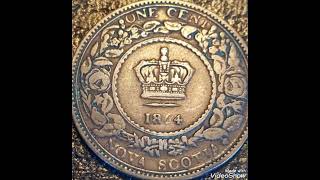 Super error 1864 Queen Victoria, One cent, Coin value and price rare.