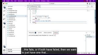 Week3:Lesson3 - Python Conditional Statement