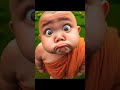 omg 😱 dangerous 😱ant vs little cute baby monk ❣️ shortvideo foryou cute monk