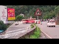 ksrtc superfast buses turning second and third hairpin bend thamarassery ghat kerala india