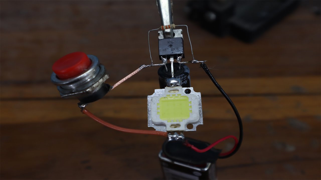 Automatic Led Light Off Circuit Youtube