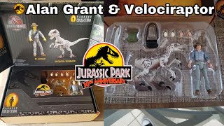 Hammond Collection Jurassic Park 3 Alan Grant & Isla Sorna Velociraptor Found!!! ( Jurassic World )